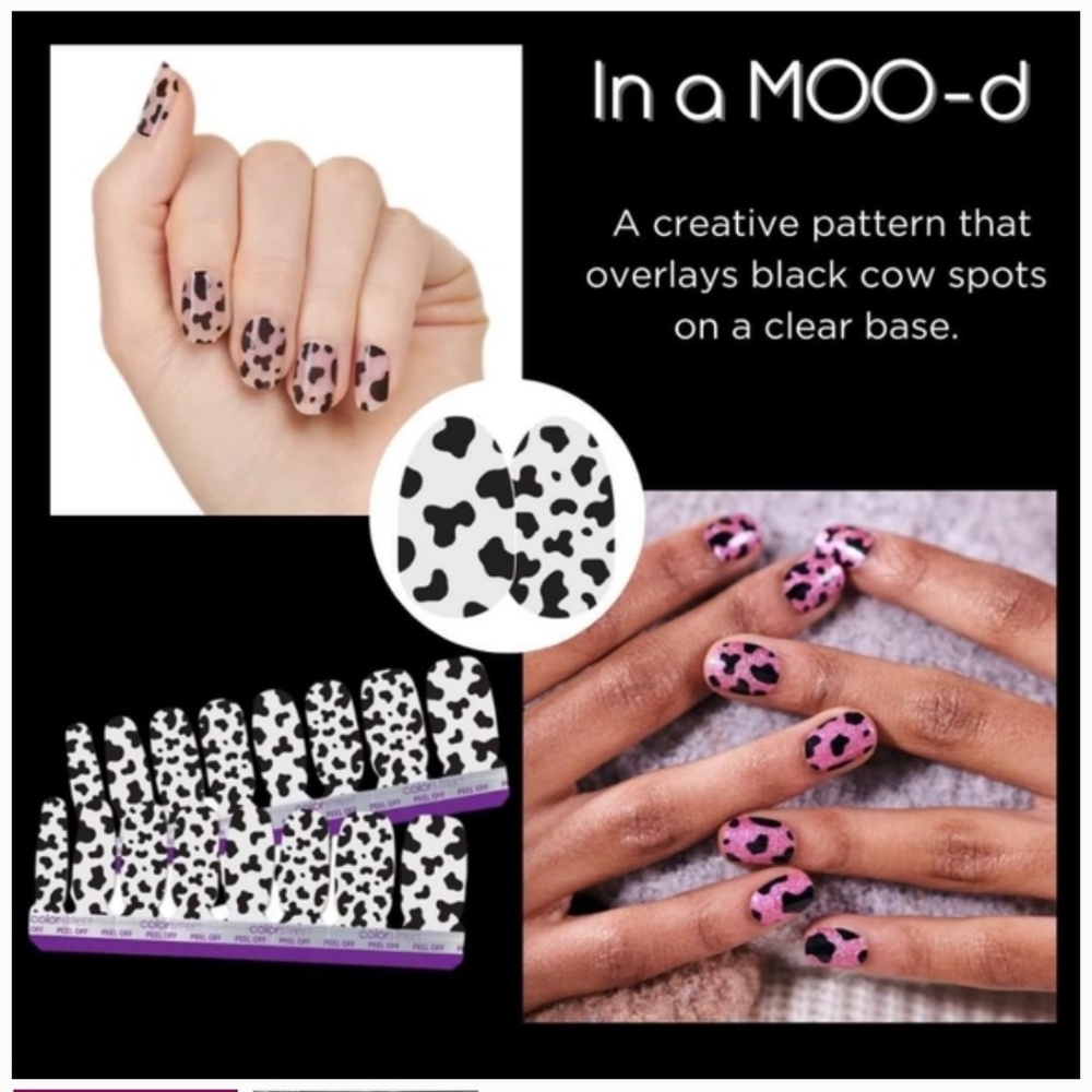 In a MOO-d Color Street Nail Polish Strips - Picture 4 of 4